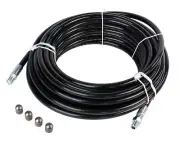 1/4in.x 100ft. Sewer Jetter Hose & 4 Thruster Flusher Monster Degreaser Nozzles