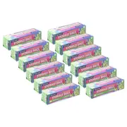 180pc Topchef Slide & Lock Medium Resealable Food Safe Storage Pouch Bag