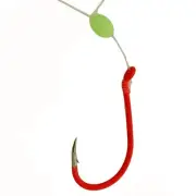 Gamakatsu 297609-FR-08 Walleye Snell F-Red 2-08 (5-Pack)