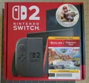 Nintendo Switch 2 Console Mario Kart World Bundle & NSO 12 Month Expansion Pack