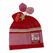 Strawberry Shortcake Berry Cool Red/Pink Beanie Ski Club
