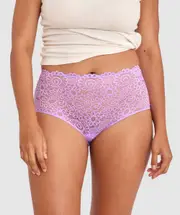 Audrey Full Brief - Light Purple