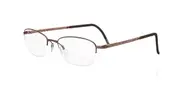 Silhouette Illusion 4453 6057 Men's Glasses Brown Size 50 - Private Health Rebate - Blue Light Block Available