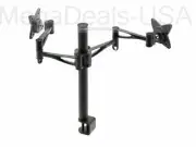 MonoPrice 5560 Adjustable Tilting Desk LCD LED Dual Monitor Mount VESA 75 100 JE