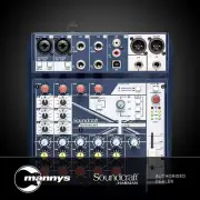 Soundcraft Notepad 8FX Small Format Analog Mixing Console w/ USB I/O & Lexicon E