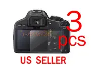3pcs Clear LCD Screen Protector Cover Film For Canon EOS 550D REBEL T2i