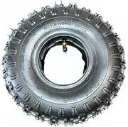 BLYGO 3.50-4 4" inch 4.10-4 Tyre Tire + Tube 49cc Mini Quad Dirt Bike ATV Buggy