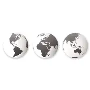 3pc Umbra Globo Decorative Home Wall Mirror Wall Decor/Art Set 32.8x32.8x6.8cm