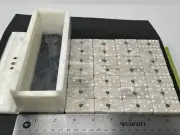Dolomite + Onyx Stone Handmade 28 Dominoes & Marble Complete Box Set Mexico S25