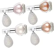 MUSISALY 4pcs Body Powder Spray Cosmetic Glitter Shimmering Spray for Body Makeup Highlighters for Face Glitter Hairspray Eyeshadow Pressed Powder Spray Face Powder Body Highlighter Plastic