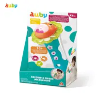 在飛比找PChome24h購物優惠-Auby兒童聲光趣味麥克風玩具(學習引導玩具)