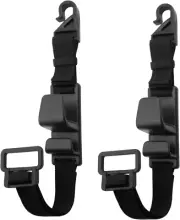 2-Pack Headrest Hooks for Car Universal Interior Auto Vehicle Back Front Seat