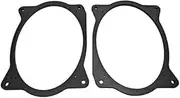 2002-2011 Camry & 2003-2013 Corolla 6x9 Rear Deck Speaker Adapter Spacer Rings - SAK008_69-1 Pair