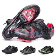 Mtb Shoes Outdoor Racing Road Bike Shoes with Spd Cleats Men Mountain Bike Shoes