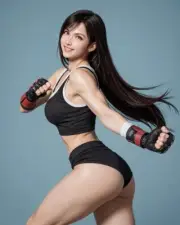 Tifa Final Fantasy 7 Pin-Up Fan Art Print Poster Size A3 JAPAN 297×420mm 608