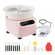 11 Inch Electric For Pottery Wheel with Foot Pedal and LCD Touchscreen 350W