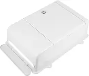 HONMEET Wall Mount Lockable Mailbox Weatherproof Rainproof Storage Box for Secure Letters Takeaway Items Charging Devices for Home Office Use