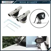 Universal Offroad Pillar Hood Clamp Holder Car LED Work Light Bar Mount Bracket