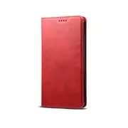 Calf Texture Horizontal Flip Leather Case For Iphone Xs Max With Holder and Card Slots and Wallet(Red)