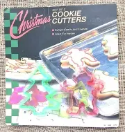 Vintage New In Package Christmas Cookie Cutters Christmas Tree & Gingerbread Man