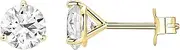 [PAVOI] 14K Gold Plated Sterling Silver Cubic Zirconia Stud Earrings for Women