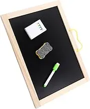 Vaguelly 2 Sets Magnetic Sheet Whiteboard Portable Double-Sided Blackboard Writing Chalkboard for Family Drawing Chalkboard Children Plaything