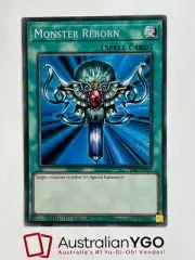MONSTER REBORN TN19-ENO11 Prismatic Secret Rare, Near Mint, Yugioh Card