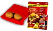 Potato Express Cooking Bag - Microwave Cook Baked Potatoes in 4 fast minutes!