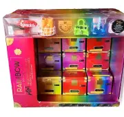 Rainbow High Mini Accessories Studio Lot of 12 Mystery Handbags w/Display Case!
