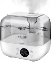 5L Ultrasonic Humidifier for Bedroom & Large Rooms, Warm & Cool Mist, Quiet