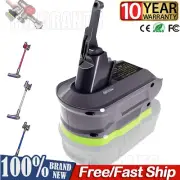 For Ryobi 18V Li-ion Battery Convert To For Dyson V7 V8 Cleaner Battery Adapter