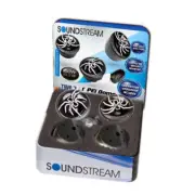 Soundstream TWS.7 1" Soft Dome Car Audio Tweeters, 110 Watt Tweeter