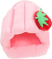 TOYANDONA Cozy Animal Nest Hamster Warm House Rabbit Guinea Pig Bed Snuggle Cave Home Decor