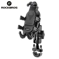 在飛比找蝦皮商城優惠-Rockbros 摩托車手機座高品質減震自行車通用防摔手機支