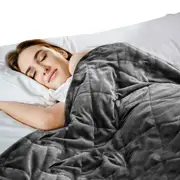 Grey Weighted Blanket Anxiety 9KG 7KG 5KG 2.2KG 11KG Gravity