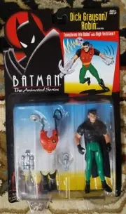 DC BATMAN The Animated Series, Dick Grayson/Robin action figure 1993, new