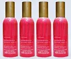 4 Bath & Body Works RASPBERRIES WHIPPED VANILLA Room Spray Perfume Mini 1.5 oz