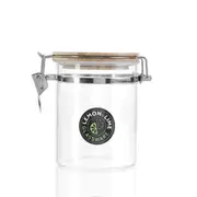 4 x Glass Jars Food Storage Clip Jar Canister Kitchen Pantry Container 800ML