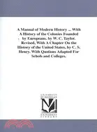 在飛比找三民網路書店優惠-A Manual of Modern History: Wi