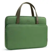 在飛比找PChome24h購物優惠-Tomtoc 時尚日記，深綠，適用於14吋MacBook P