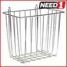 6 x MAINONE Bathroom Chrome Storage Wire Baskets