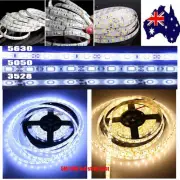300LEDs 5M 3528SMD Warm Cool White LED Rope Lights Strip For Christmas Halloween