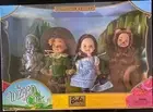 2003 Barbie Collectibles The Wizard of Oz Dorothy, Scarecrow, Tin Man, and Lion