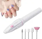 Electric Nail File, Cordless Nail Drill, Professional Fingernail Tool, Manicure Drill Machine Adjustable Speed and Precision Control for Trimming, 6.3x1.18x0.75 Inches