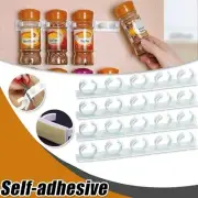 Spice Gripper Organiser Rack Storage Pantry Kitchen Shelf Spice Jars Can Holder