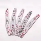 5pcs/set Nail Art File Frosted Grinding Buffer Sandpaper Flower Printed Pattern