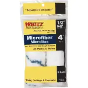 Whizz Xtra Sorb 4 In. x 1/2 In. Microfiber Roller Cover (2-Pack) 74013 Whizz