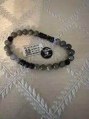 Blackjack Labradorite Stainless Steel Beaded Bracelet BJB92LB FREE Shipping!