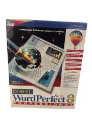 Corel WordPerfect Suite 8 Standard New in Box With Shrink Wrap Free Shipping