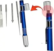 SEWACC Jewelry Making Supplies Long Point Short Needle Umbrella Reamer Polishing Set DIY Tool Kit for s for Jewellery Making Projects